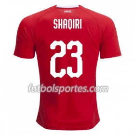 Camisetas Suiza Shaqiri 23 Primera Equipacion Mundial 2018